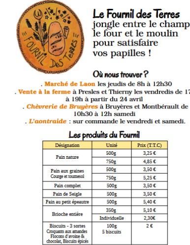 Le fournil des Terres