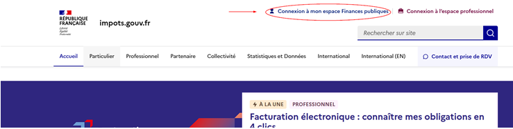 Mise en ligne des ASAP sur votre compte impots.gouv