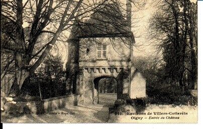 CHATEAU - PORTE - CARTE POSTALE ANCIENNE