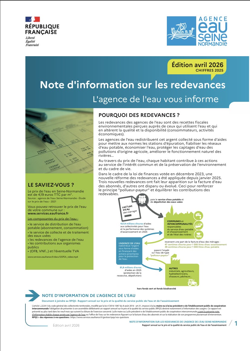 Agence eau seine Normandie