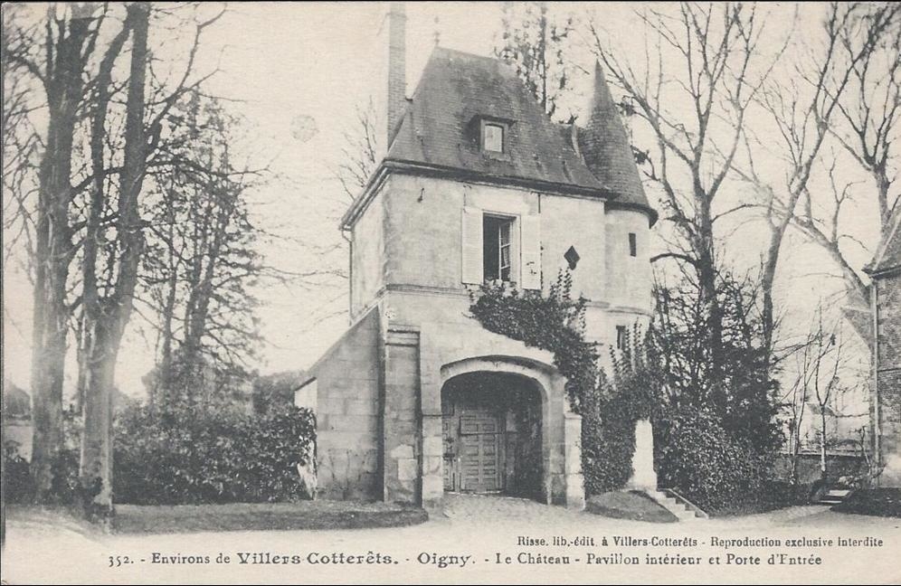 CHATEAU - PORTE - CARTE POSTALE ANCIENNE 02