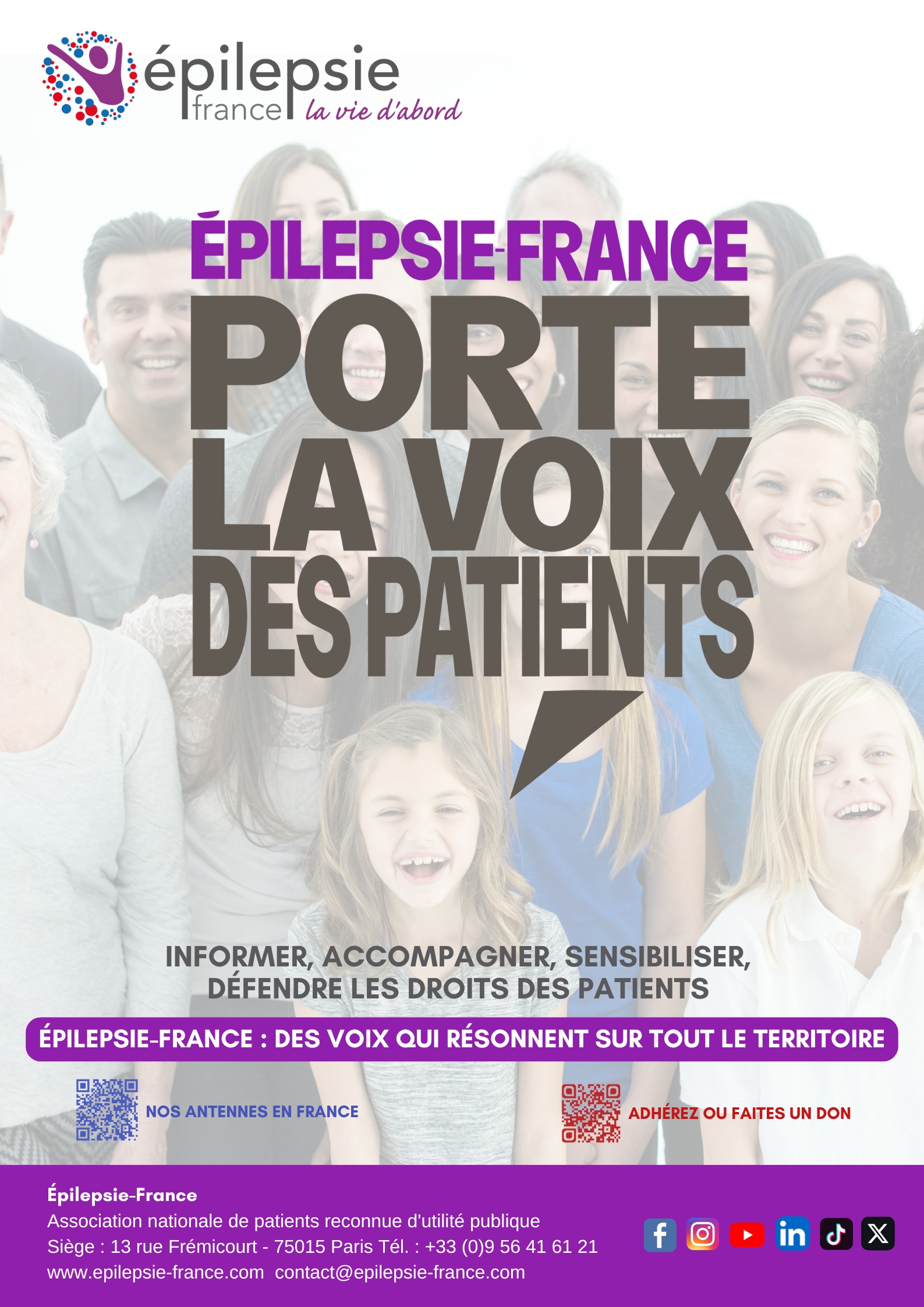 Ouverture d'une délégation Épilepsie France 74