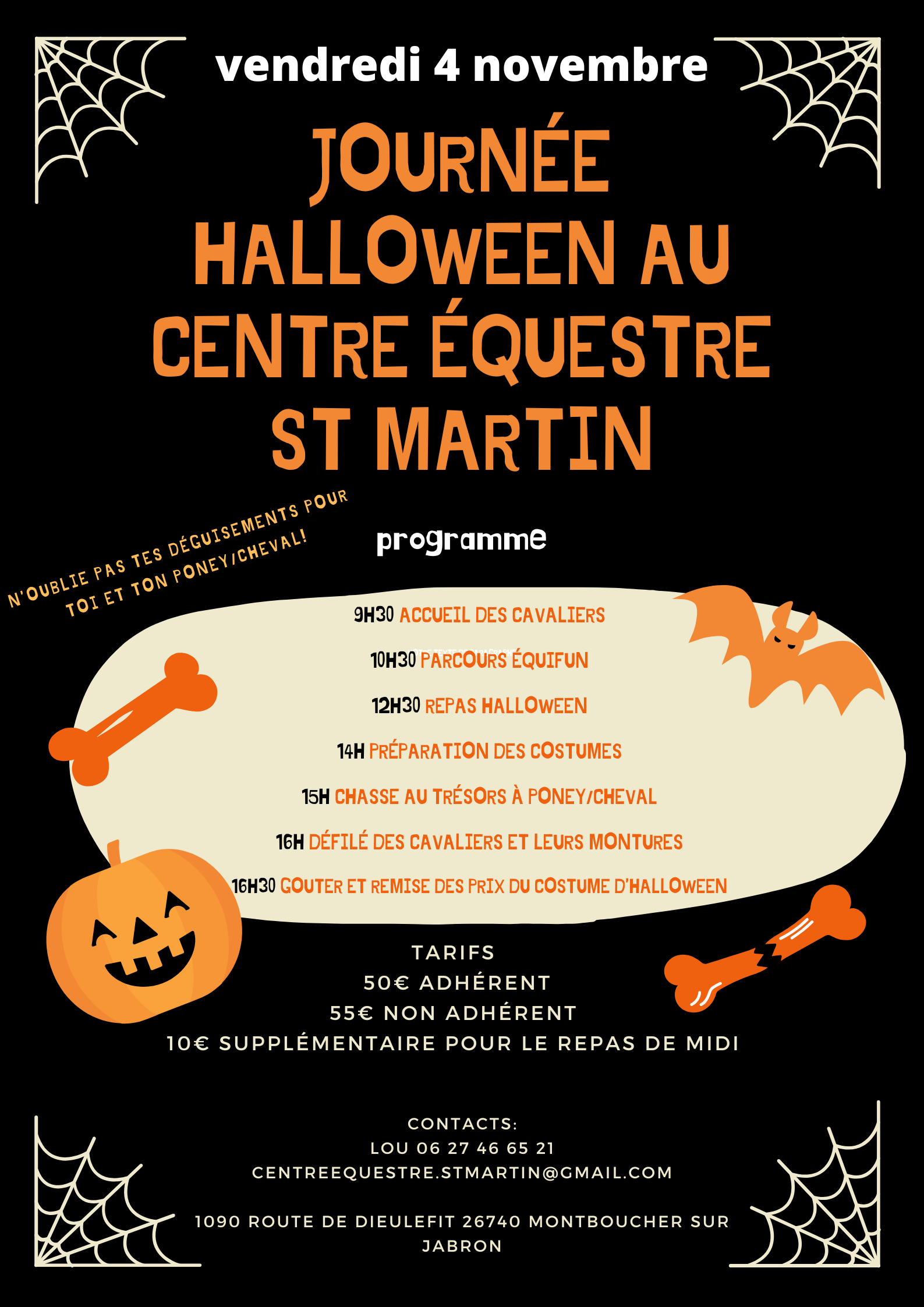 Halloween Affiche centre equestre.png