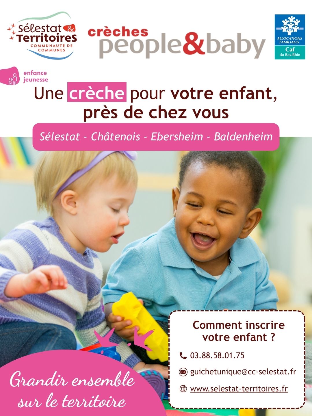 UNE CRÈCHE POUR VOTRE ENFANT