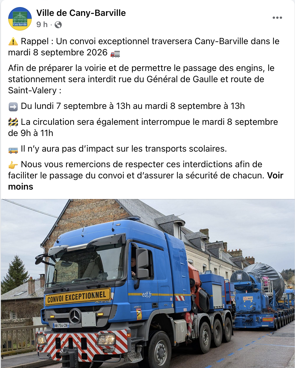 Convois exceptionnels — Facebook Cany Barville.png