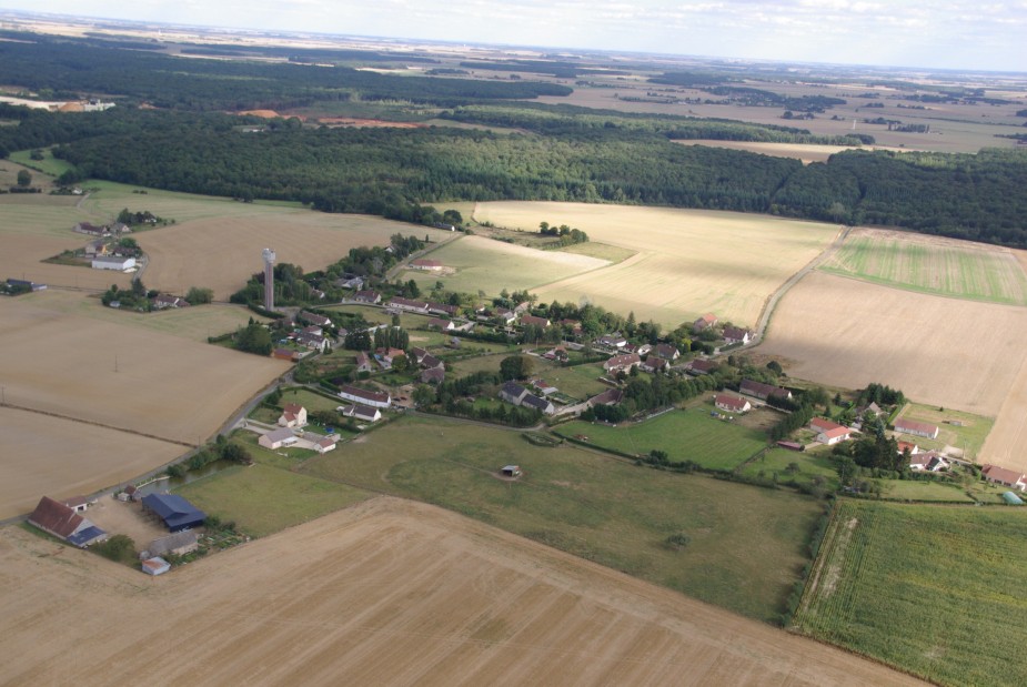 Vue aérienne Beaurepaire 2