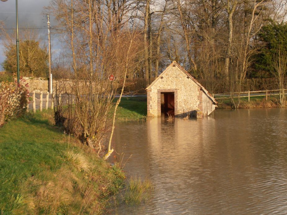 Lavoir soleil couchant
