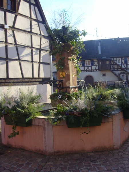 Décors de Noël à Zimmerbach