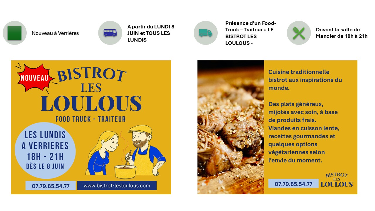 NOUVEAU FOOD-TRUCK -TRAITEUR