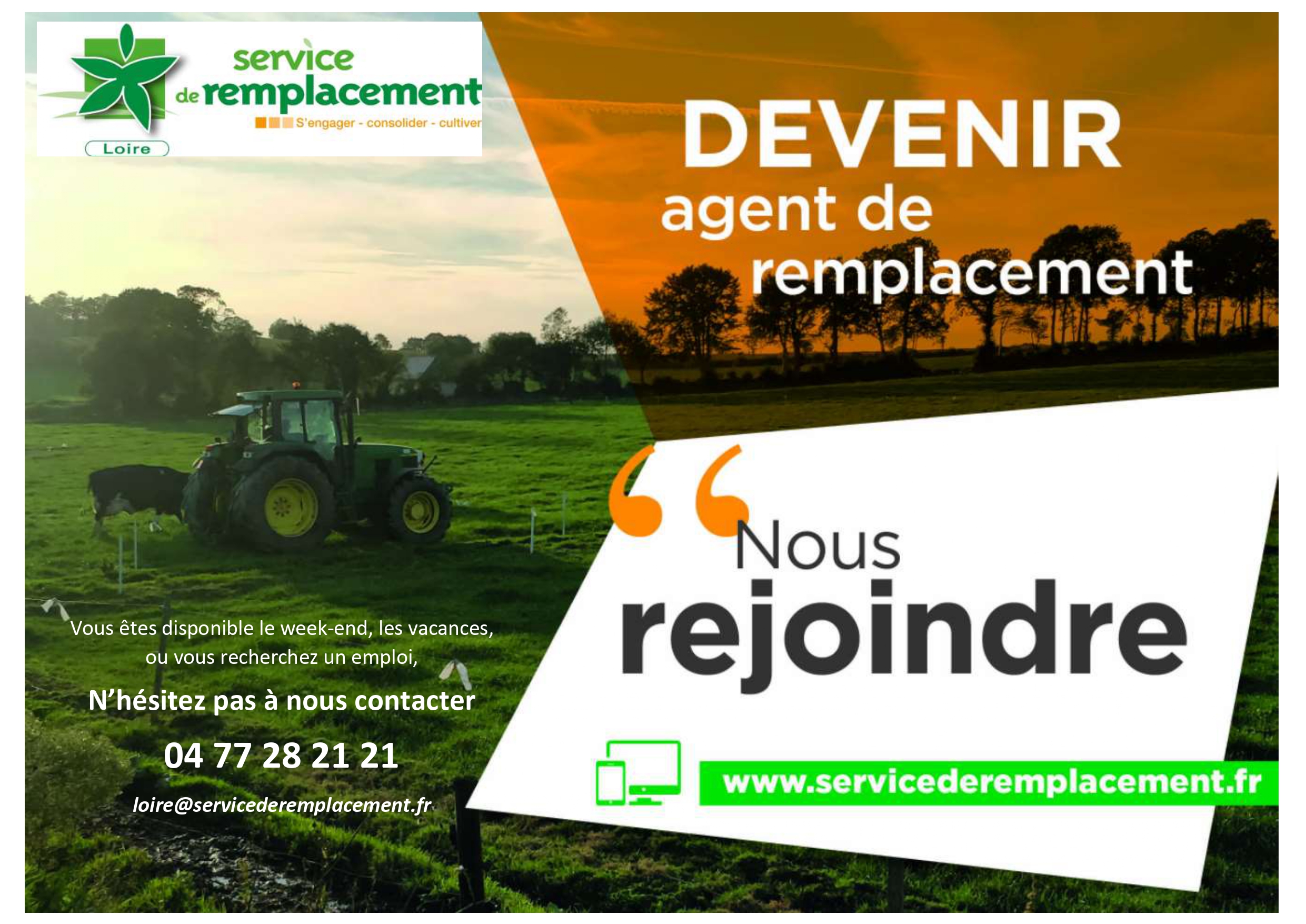 Service de remplacement d'agriculteurs