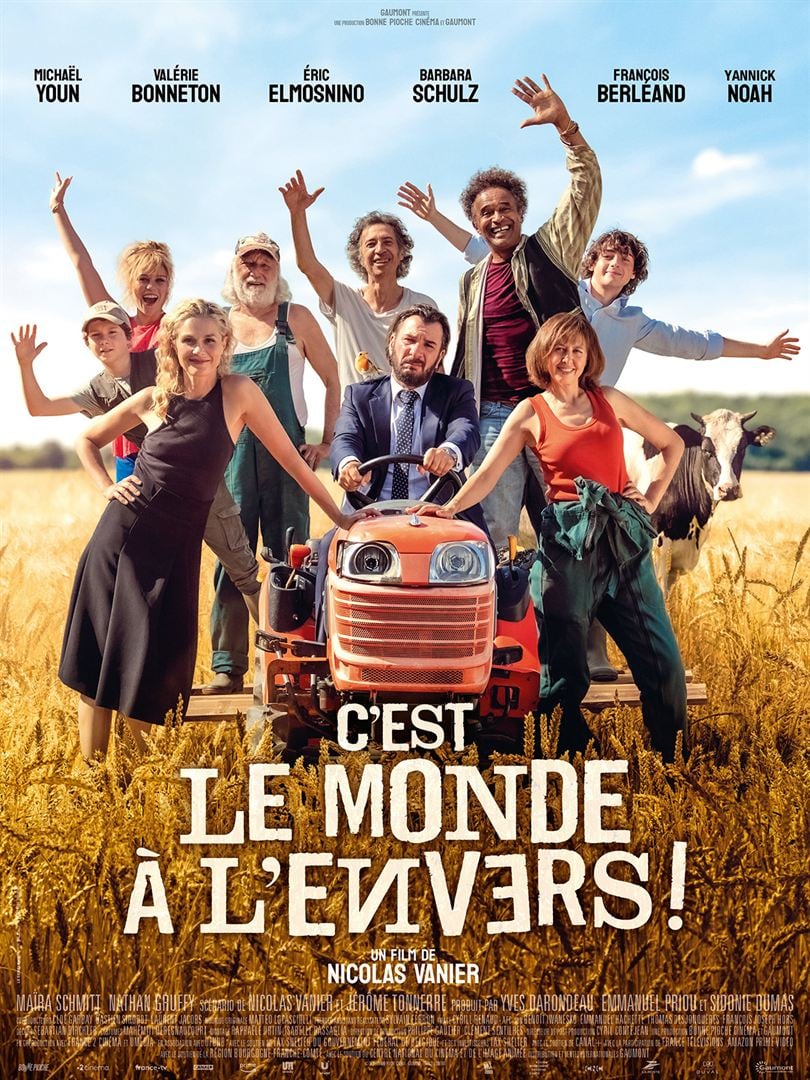 Affiche c'est le monde à l'envers