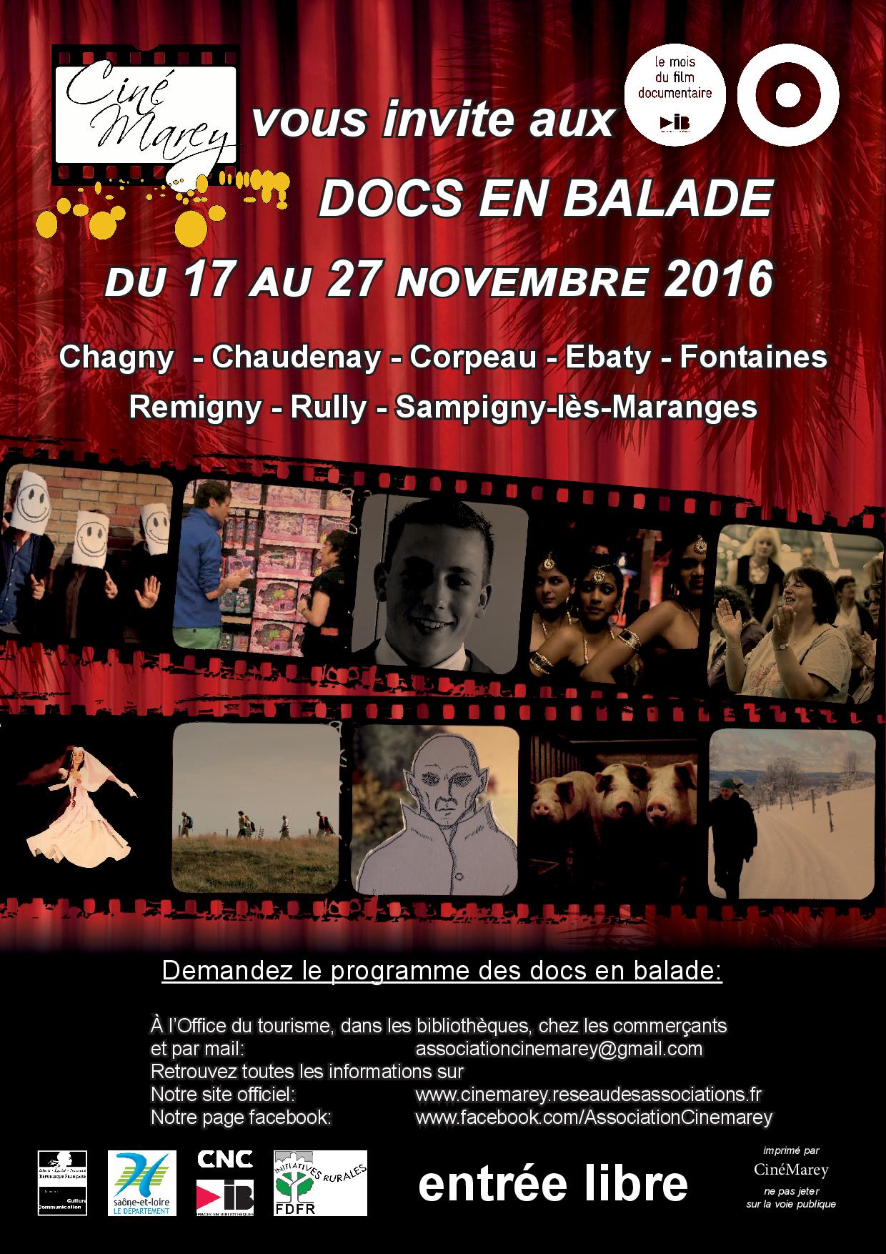 Affiche Docs en balade 2016