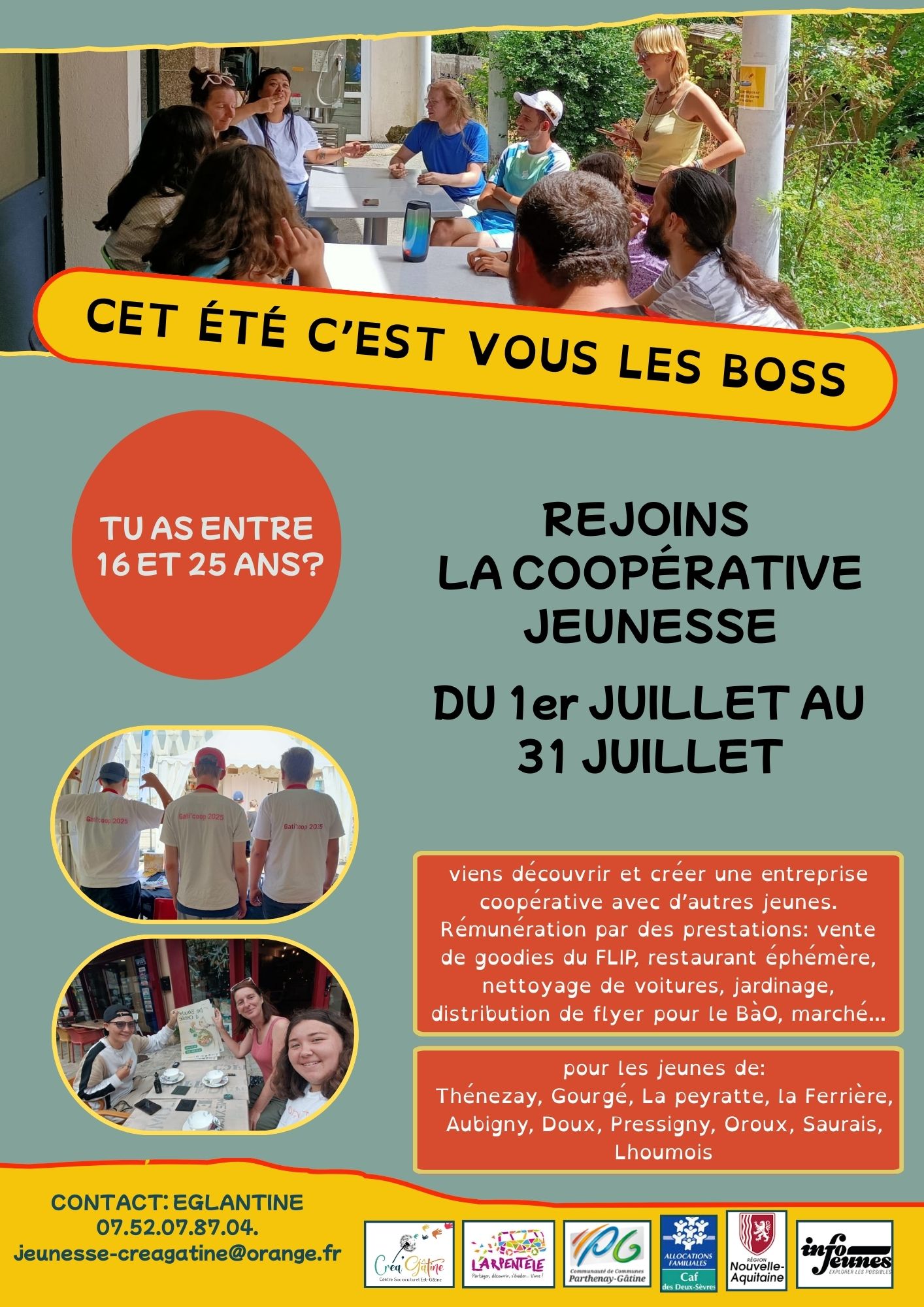Rejoins la coopérative jeunesse