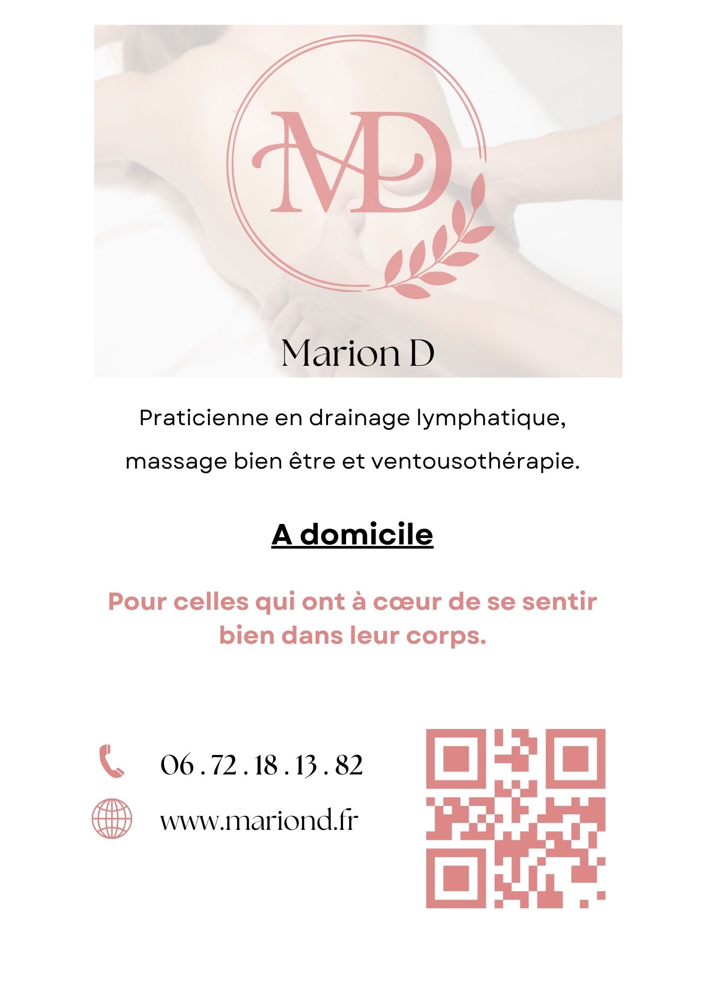 Praticienne en drainage lymphatique, massage bien être et ventousothérapie. A domicile Pour celles qui ont à coeur de se sentir bien dans leur corps..jpg