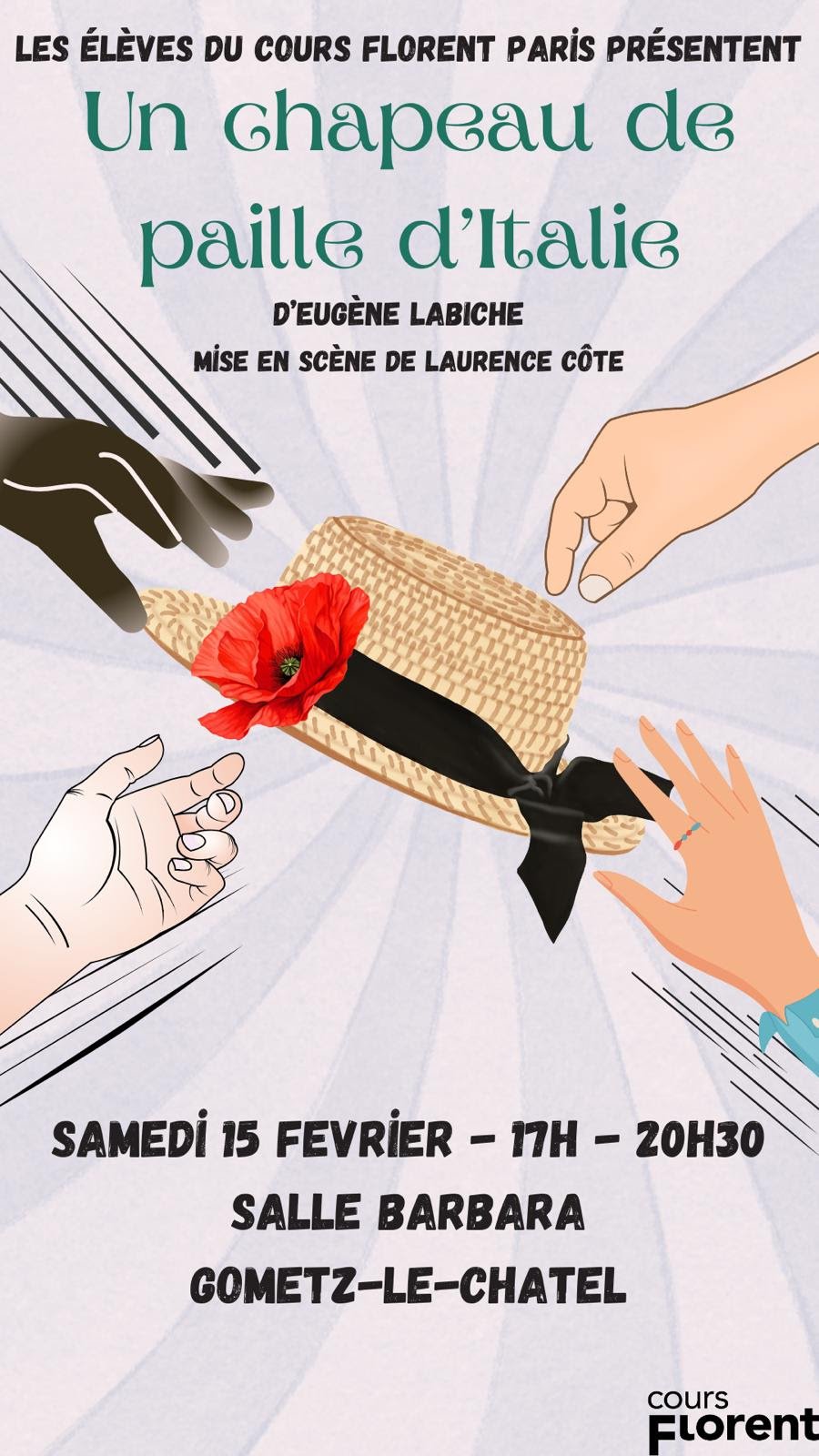 Theatre CDE un chapeau de paille 2025 affiche.jpg