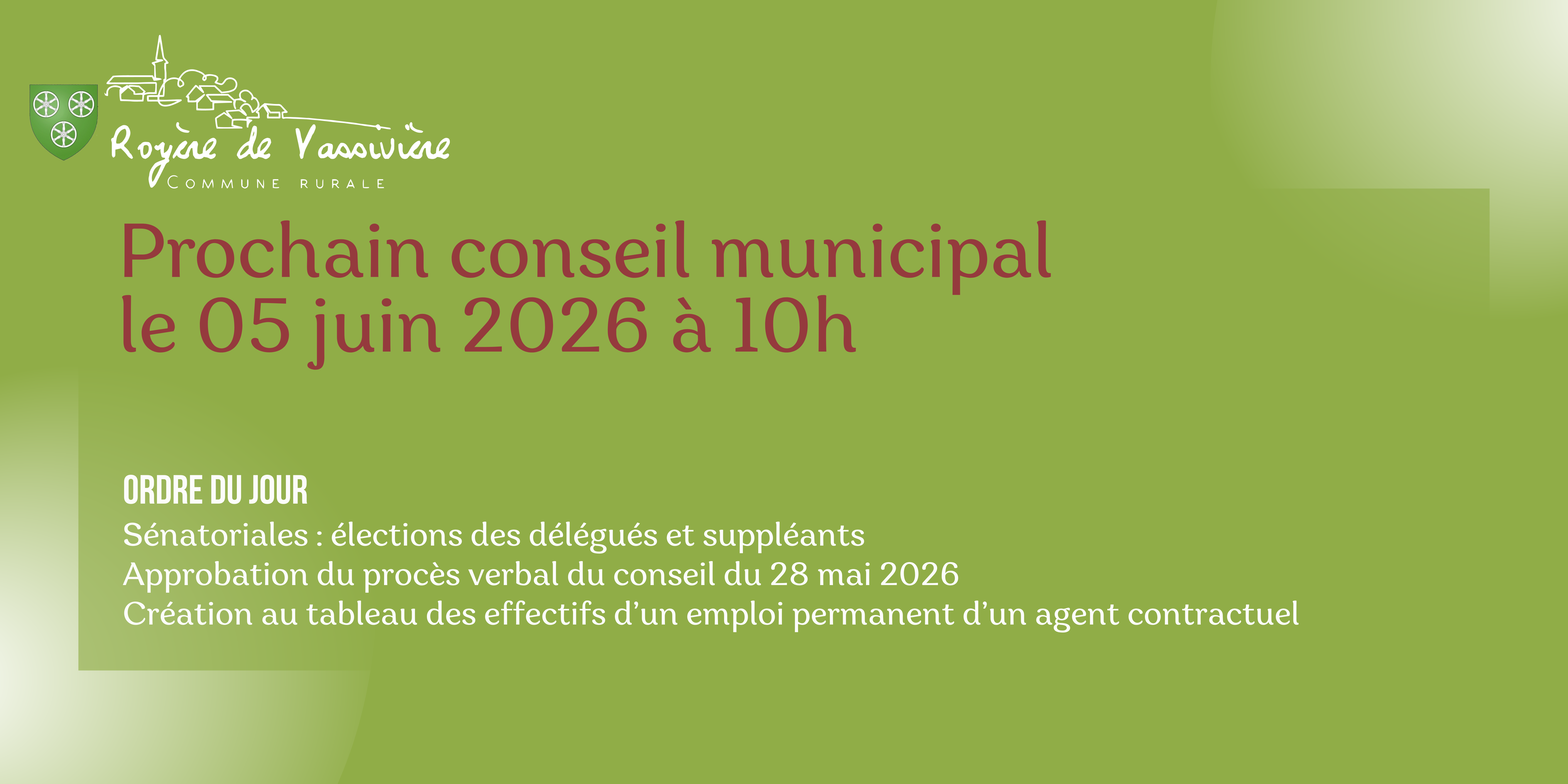 Conseil municipal