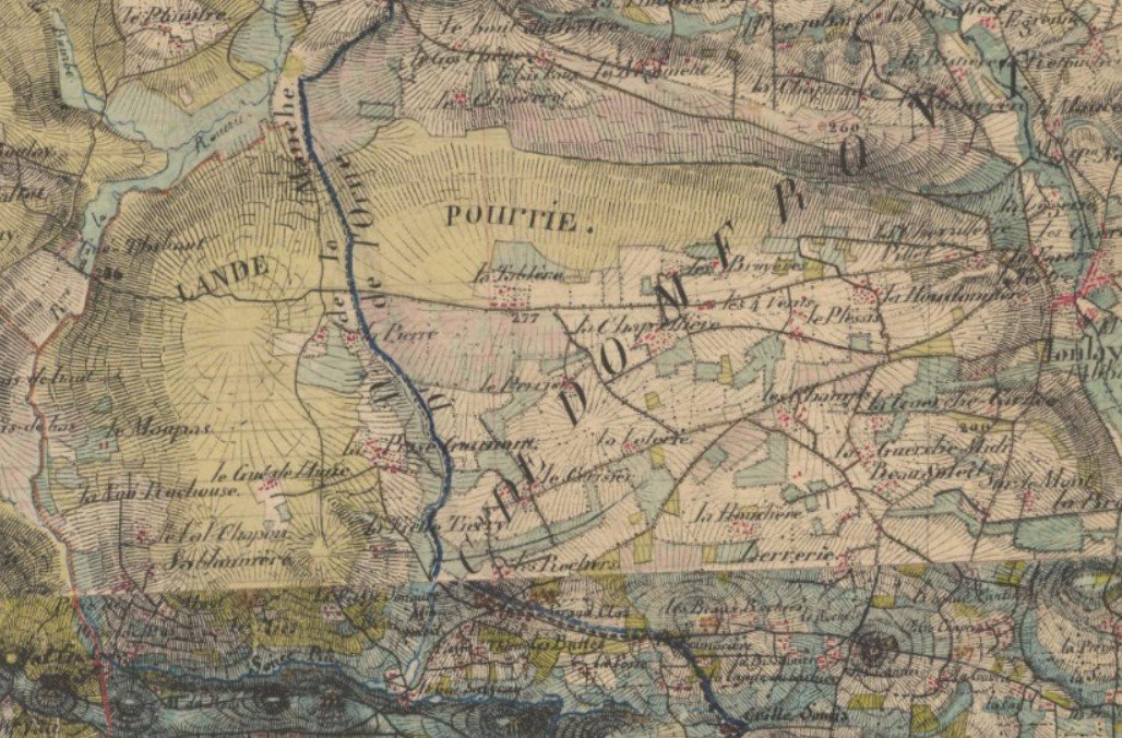 carte état major la lande pourrie normandie.jpg