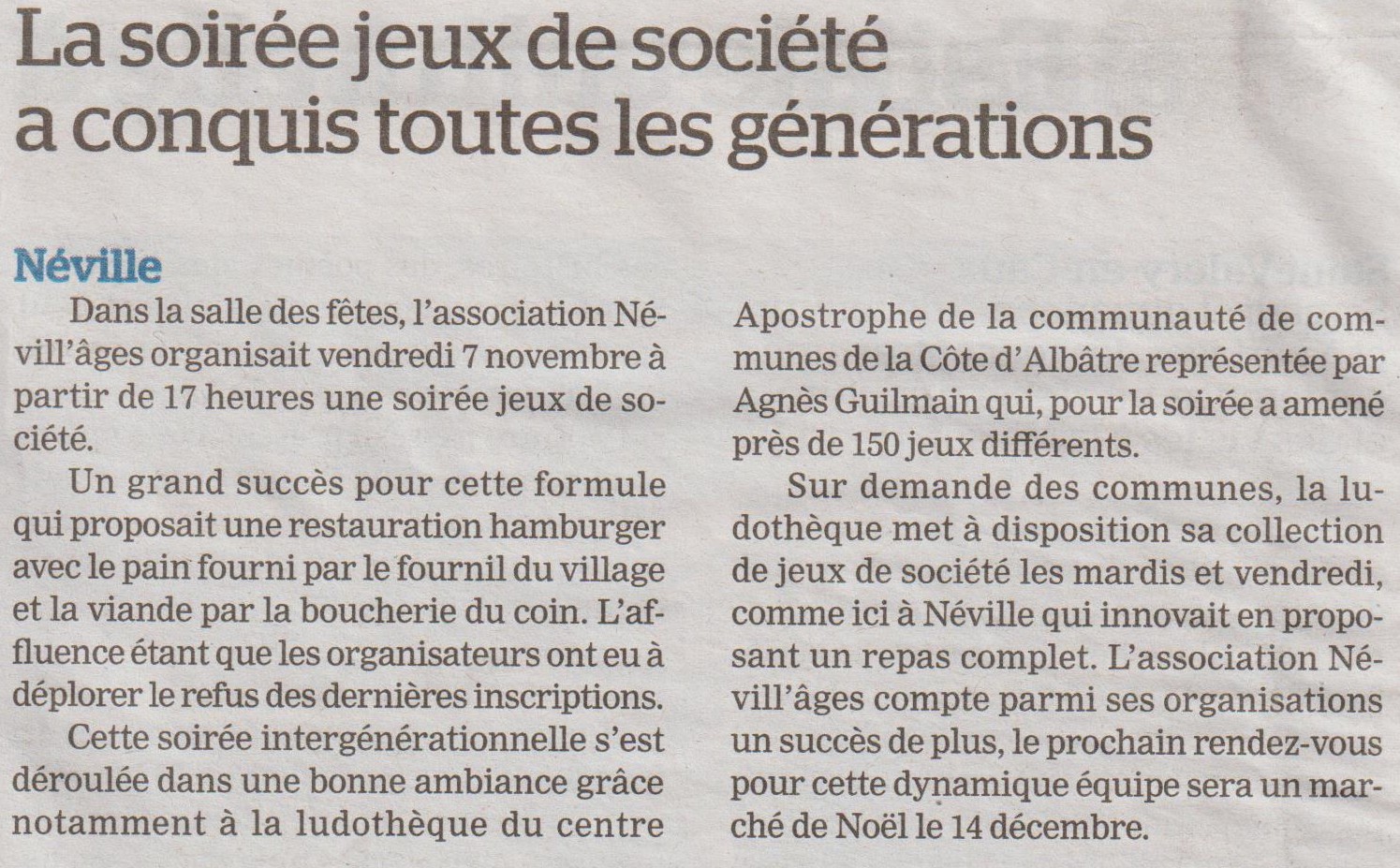 courier cauchois 11Nov et Névill_âges   soirée jeux.jpg