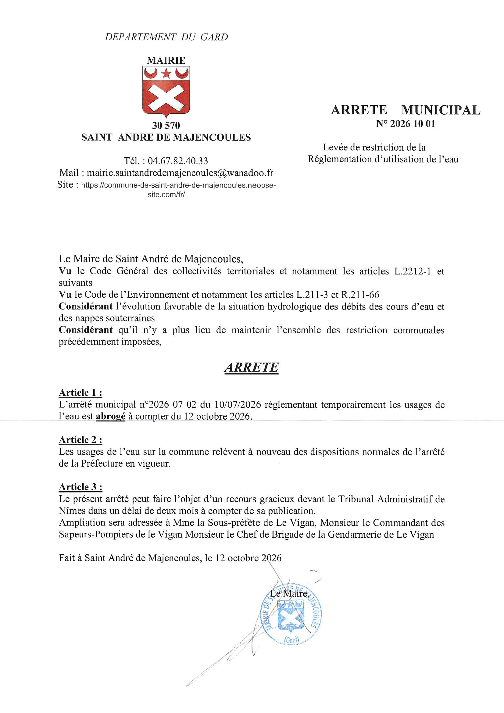 abbrogation arrete restriction eau.jpg