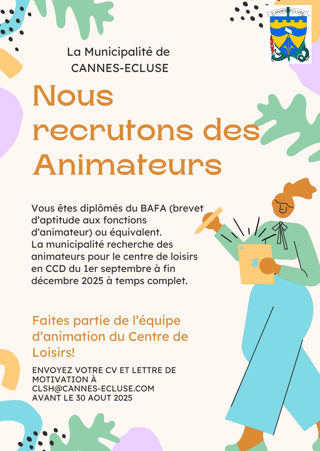 Recrutement animateurs