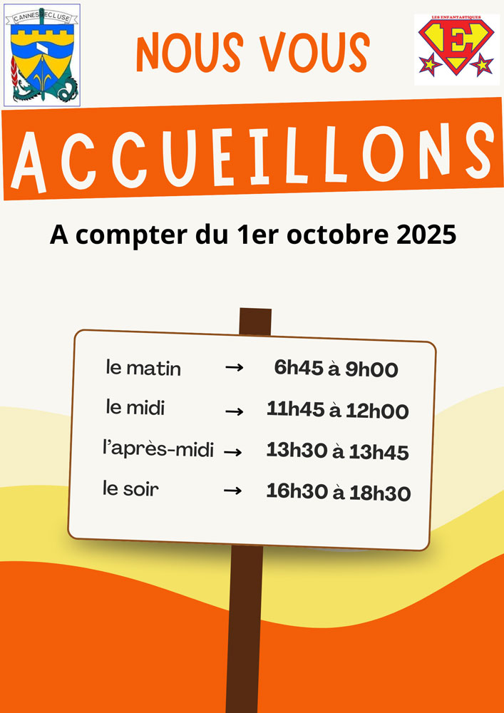 Affiche nouveaux horaires CL