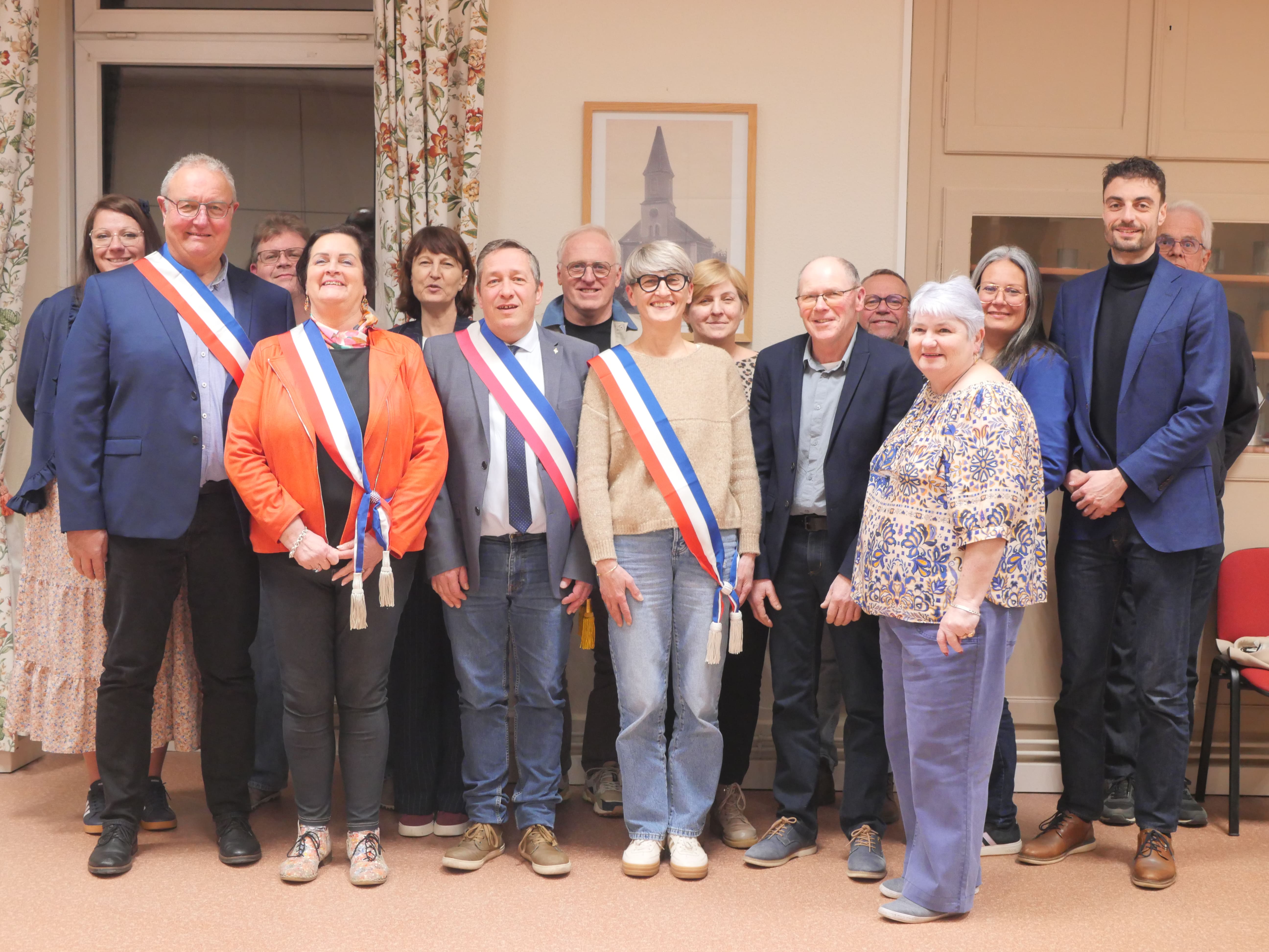 Installation du nouveau conseil municipal