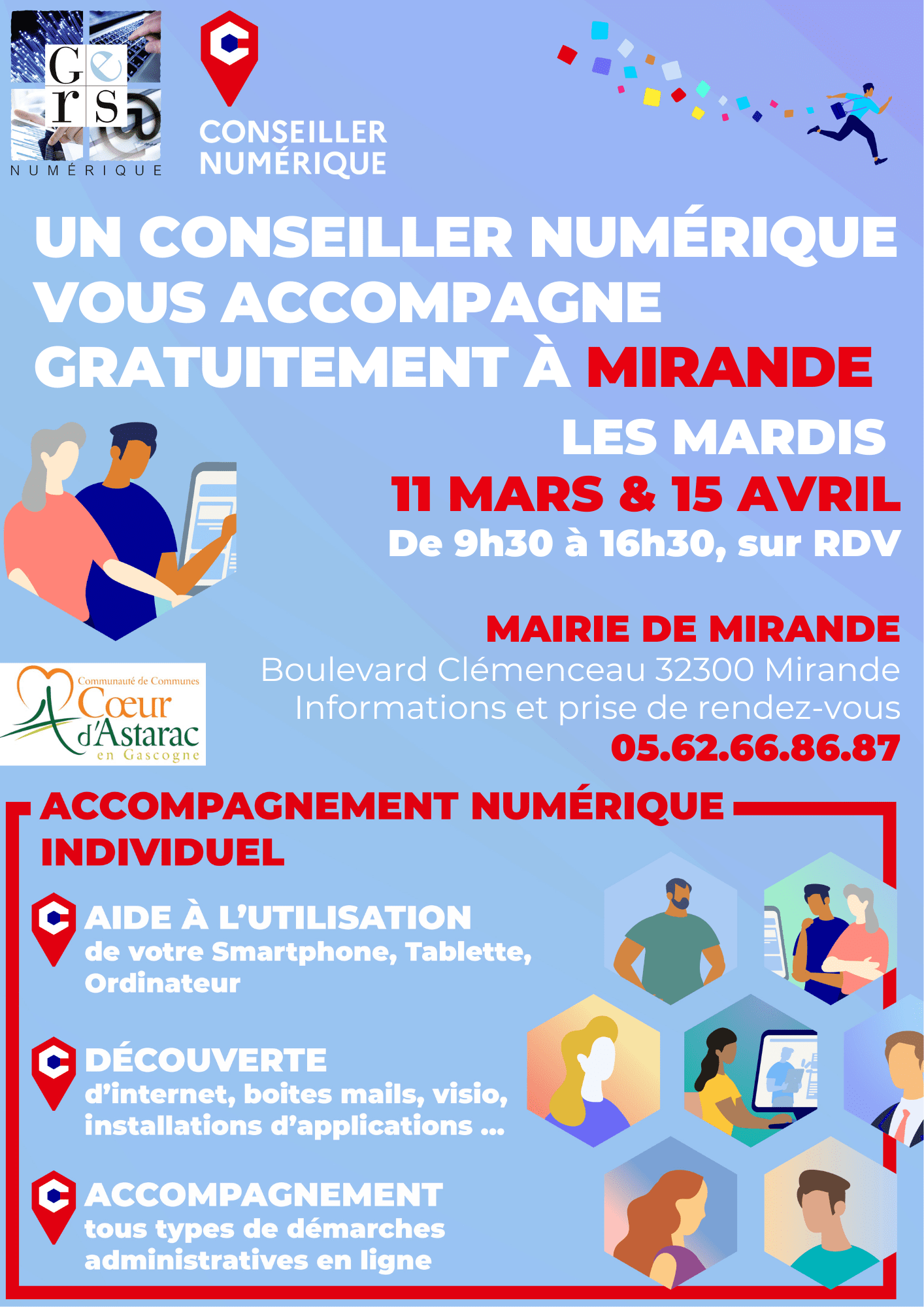 Atelier numérique 15.04.2025 Mirande