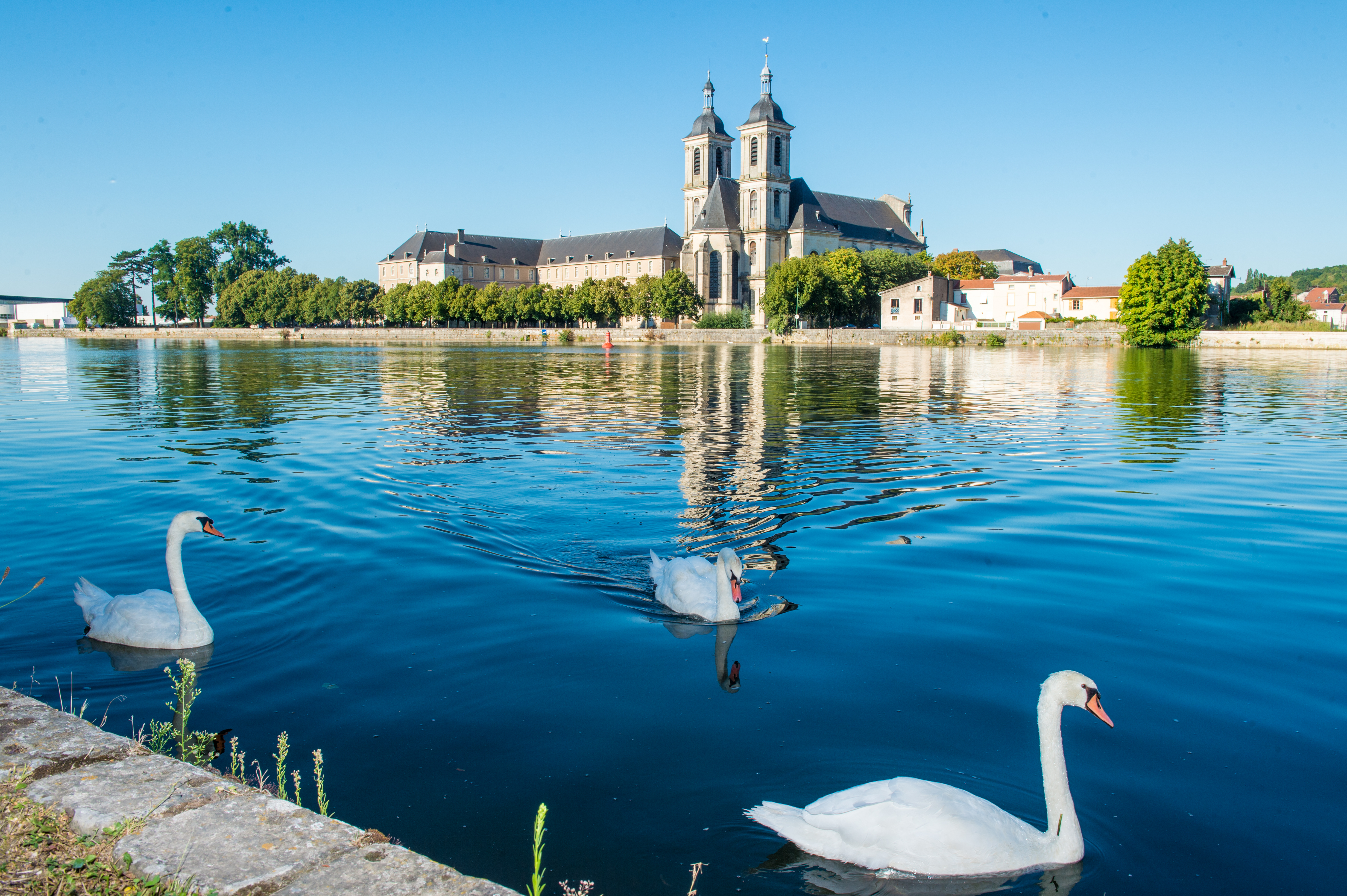 vue abbaye Moselle 