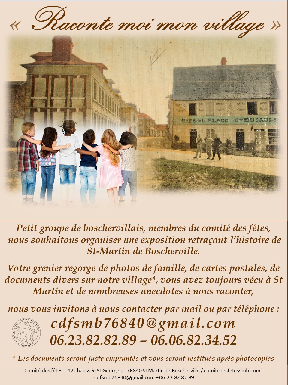 Raconte moi mon village