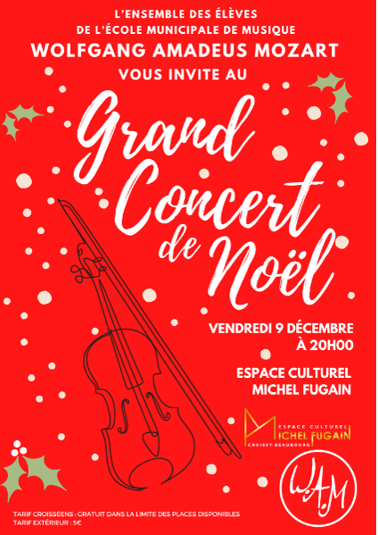 Grand Concert de Noël (09/12/2022
                                -
                                09/12/2022)