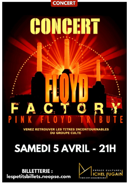 Floyd Factory – Un hommage à Pink Floyd (05/04/2025)