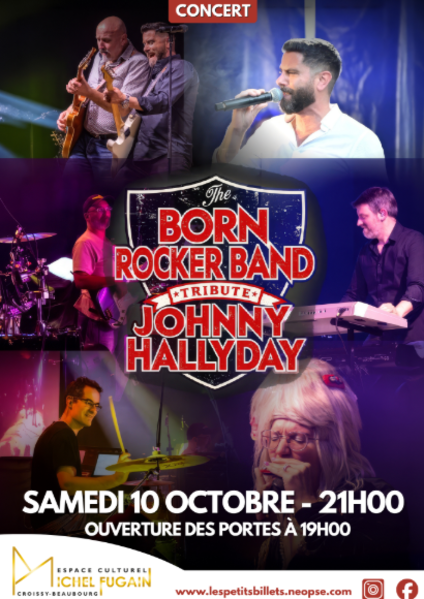 Born Rocker Band - Tribute Johnny Hallyday (10/10/2026)
