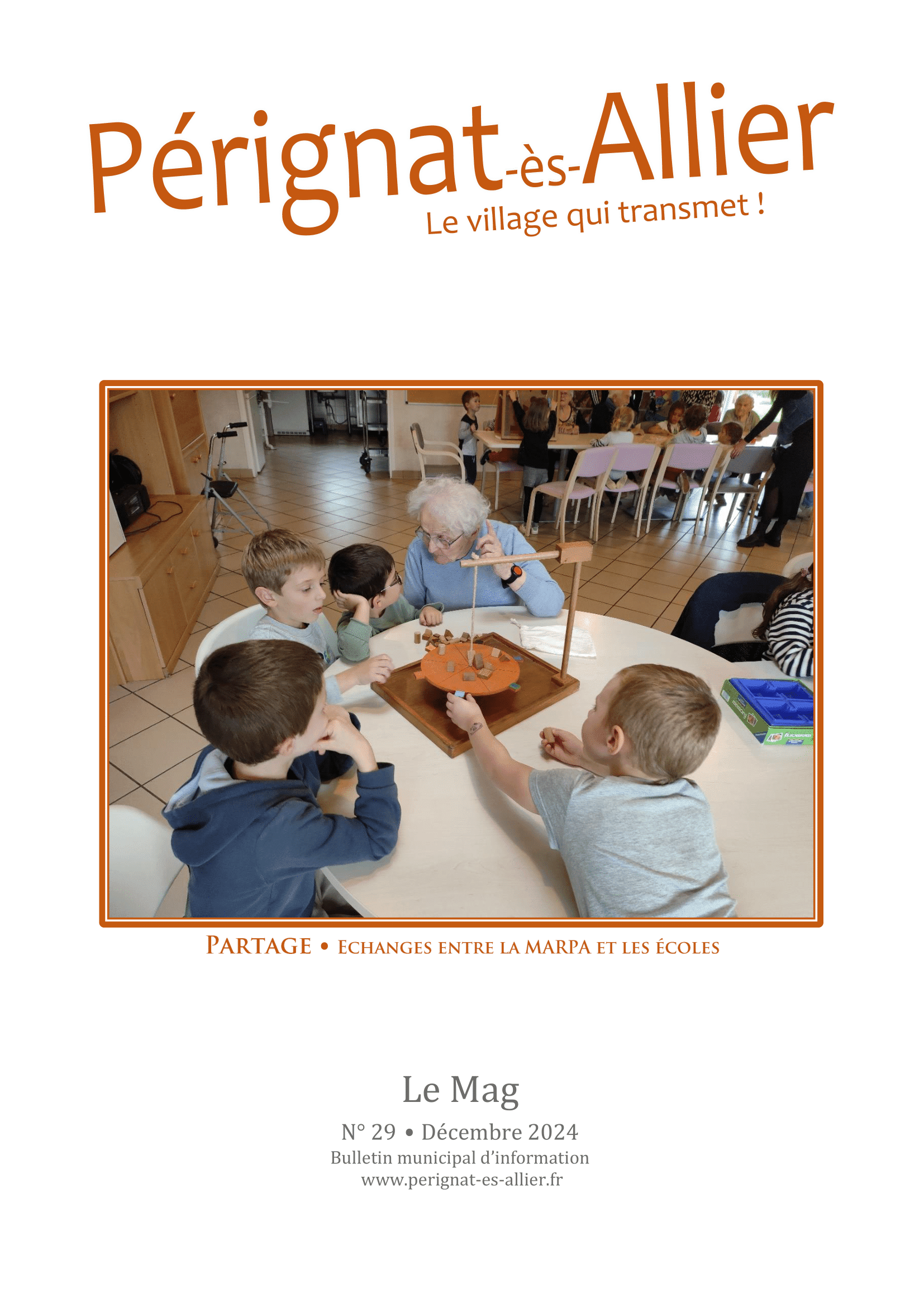 2024-12 - Une du bulletin