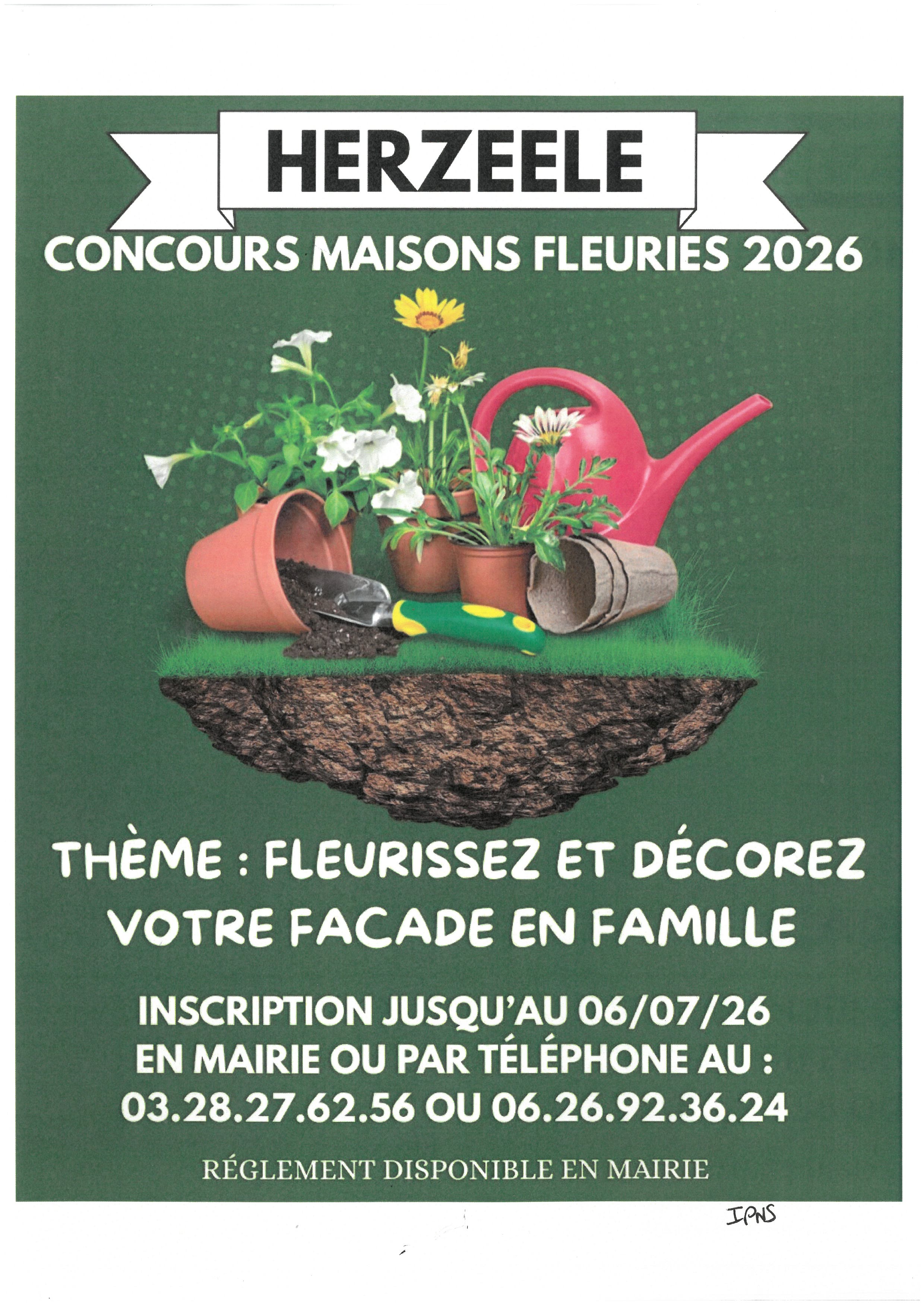 Concours Maisons fleuries 2026