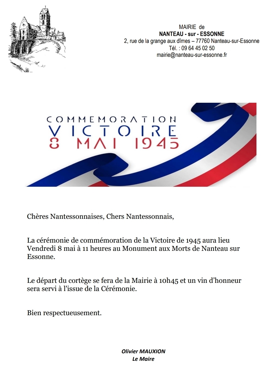 Cérémonie du 8 Mai