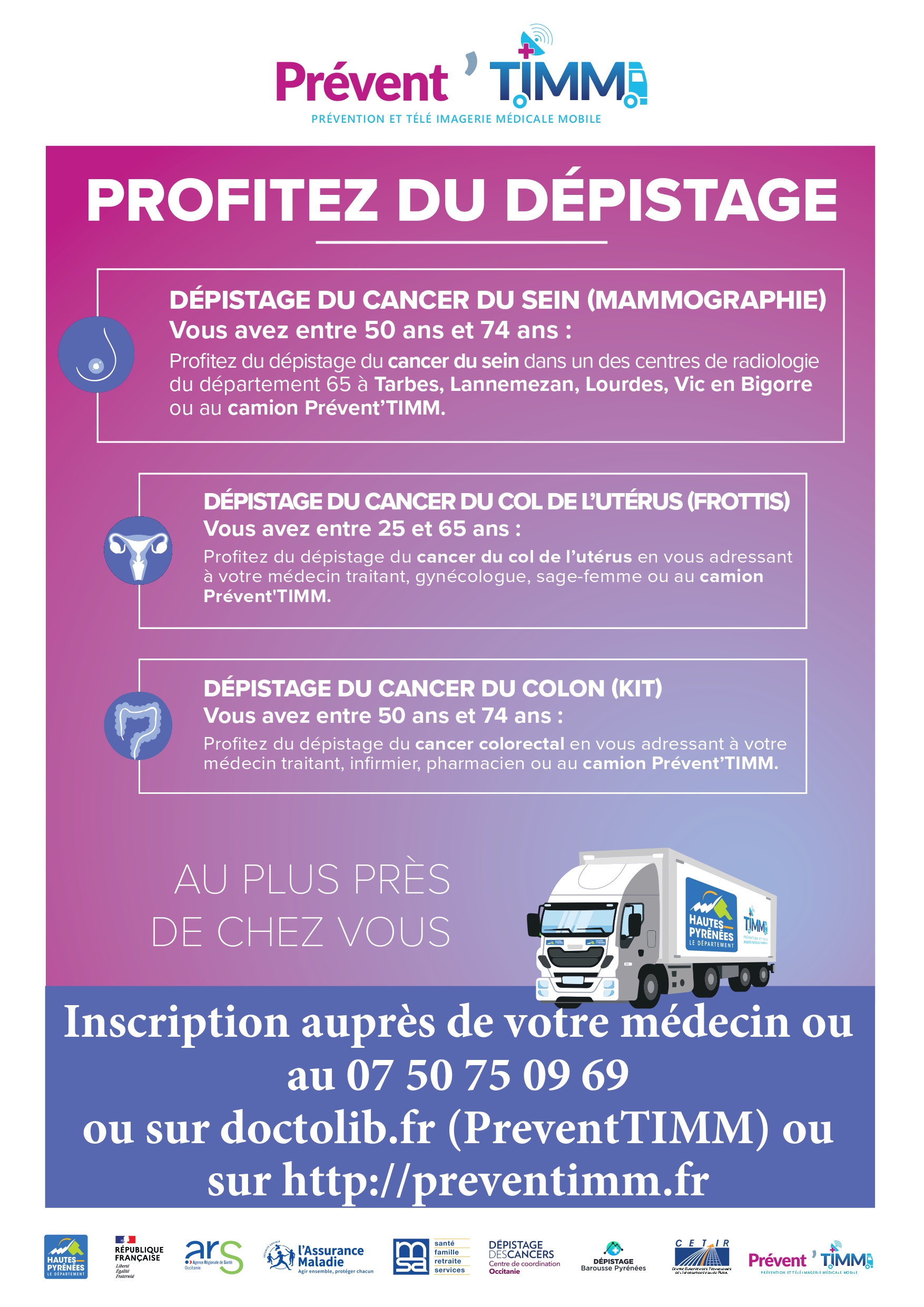 depistage du cancer