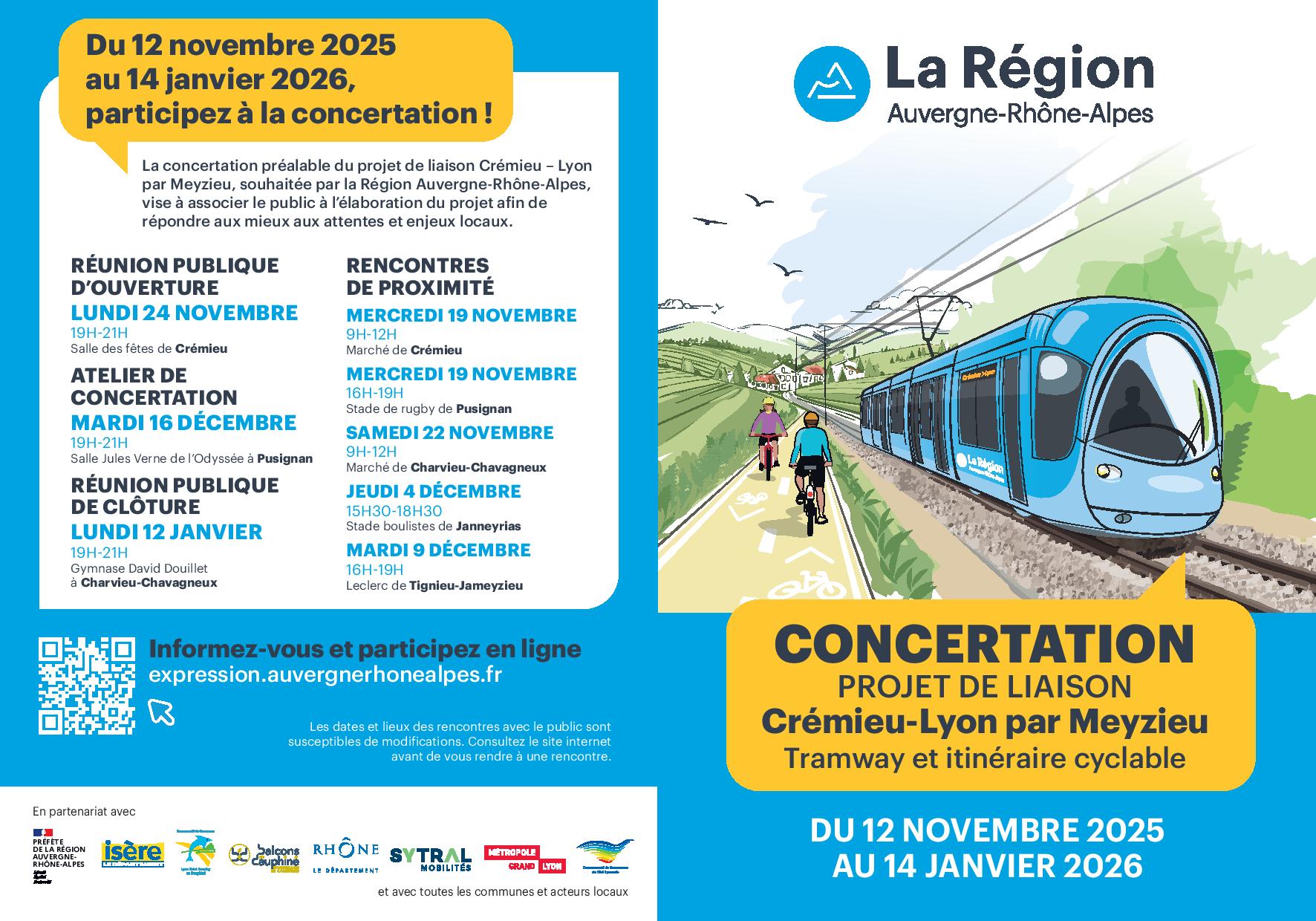 Affiche Concertation publique 2025