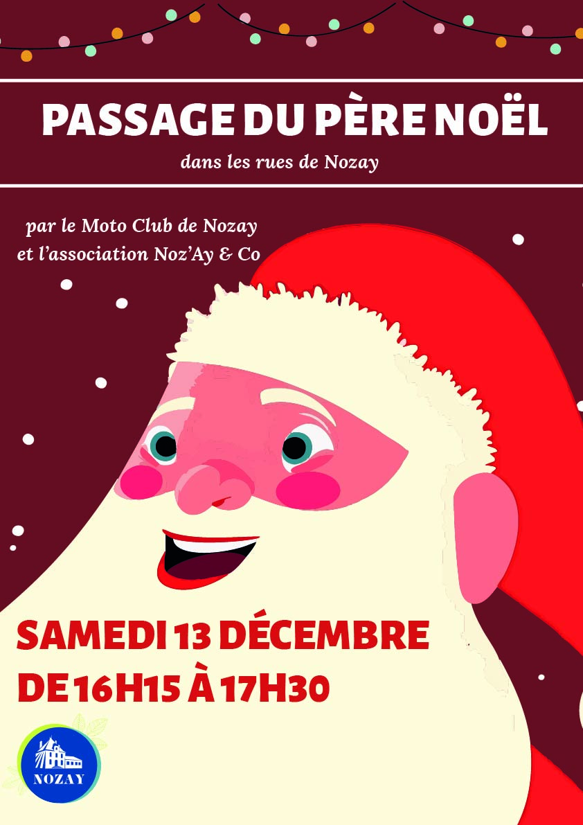 Village de Noël- passage du Père Noel IMPRESSION.jpg