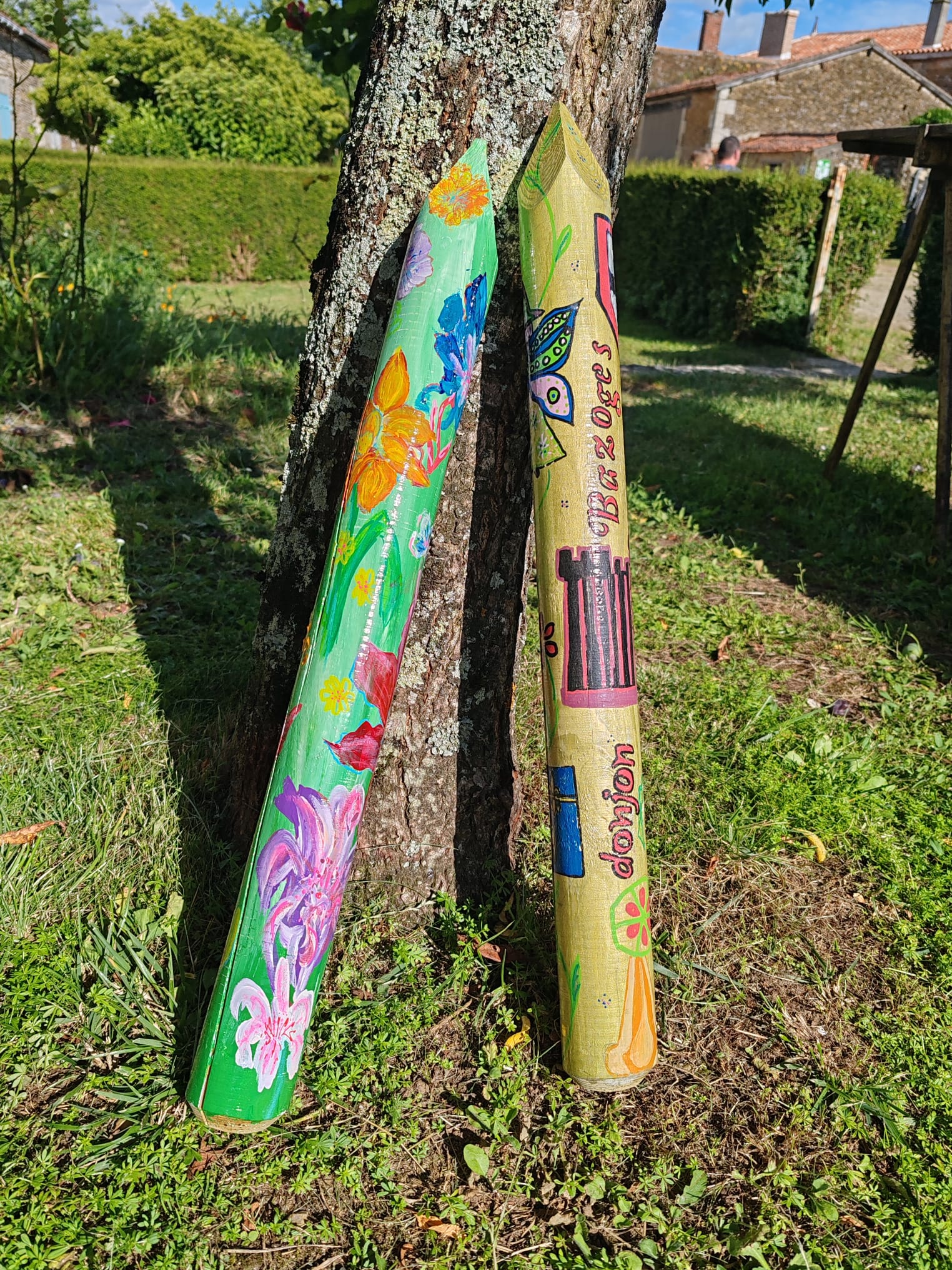 atelier totems de jardin