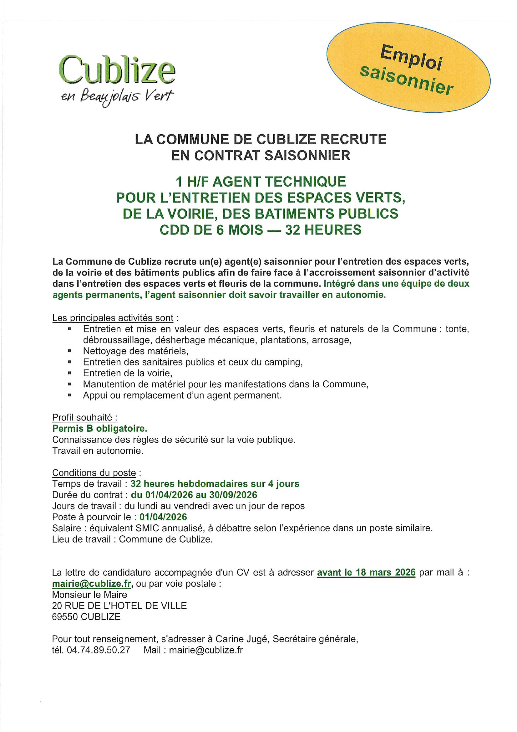 Annonce agent technique saisonnier 2026.jpg