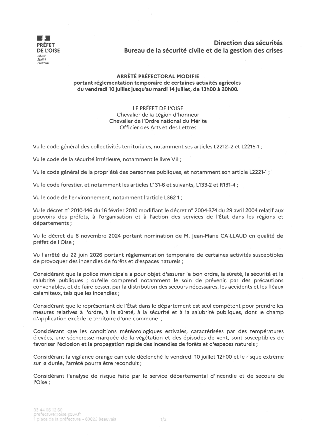 arrêté modifié portant réglementation temporaire de certaines activités agricoles_page-0001.jpg