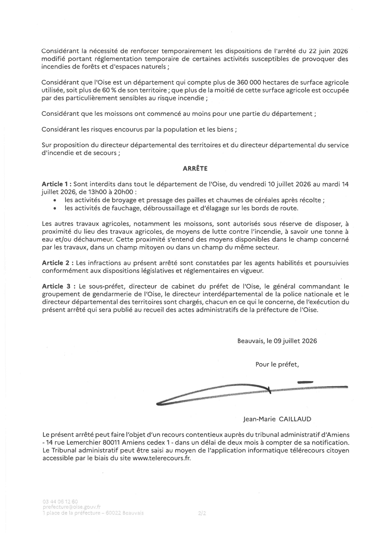arrêté modifié portant réglementation temporaire de certaines activités agricoles_page-0002.jpg