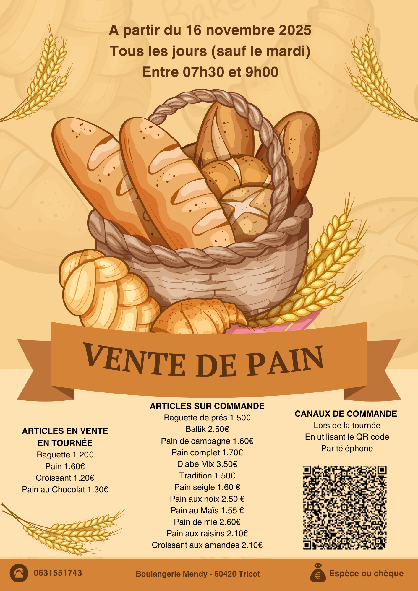 Cream And Brown Illustrated Bakery Shop Flyer.png