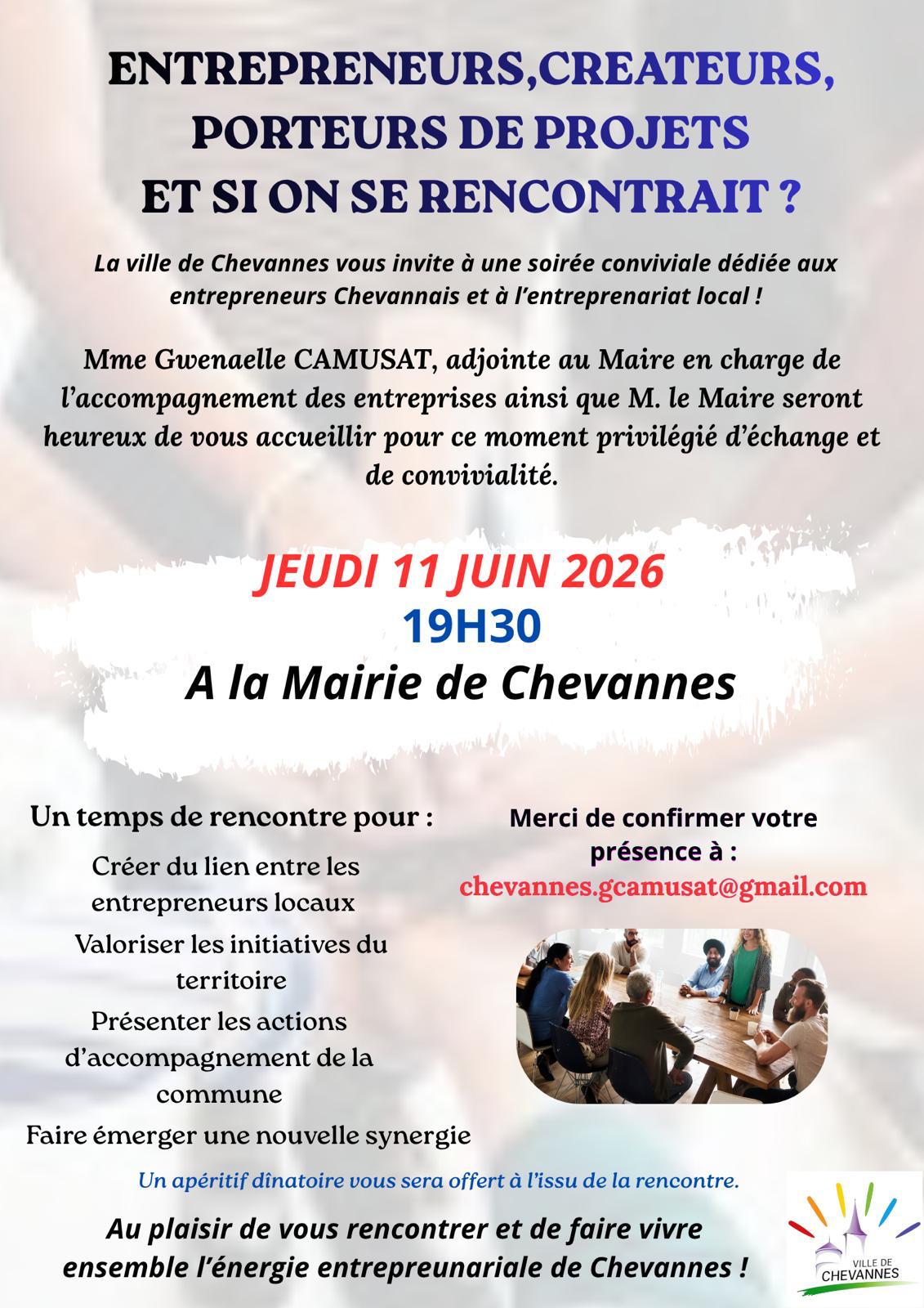SOIREE SPECIALE ENTREPRENEURS