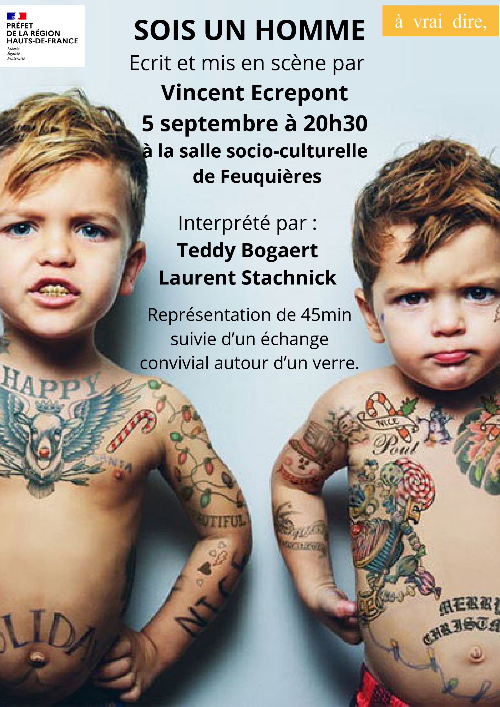 Affiche SOIS UN HOMME FEUQUIERES.jpg