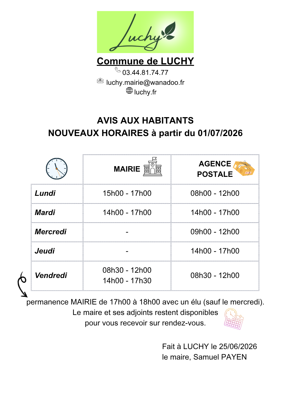 AVIS Horaires Mairie VDEF.png