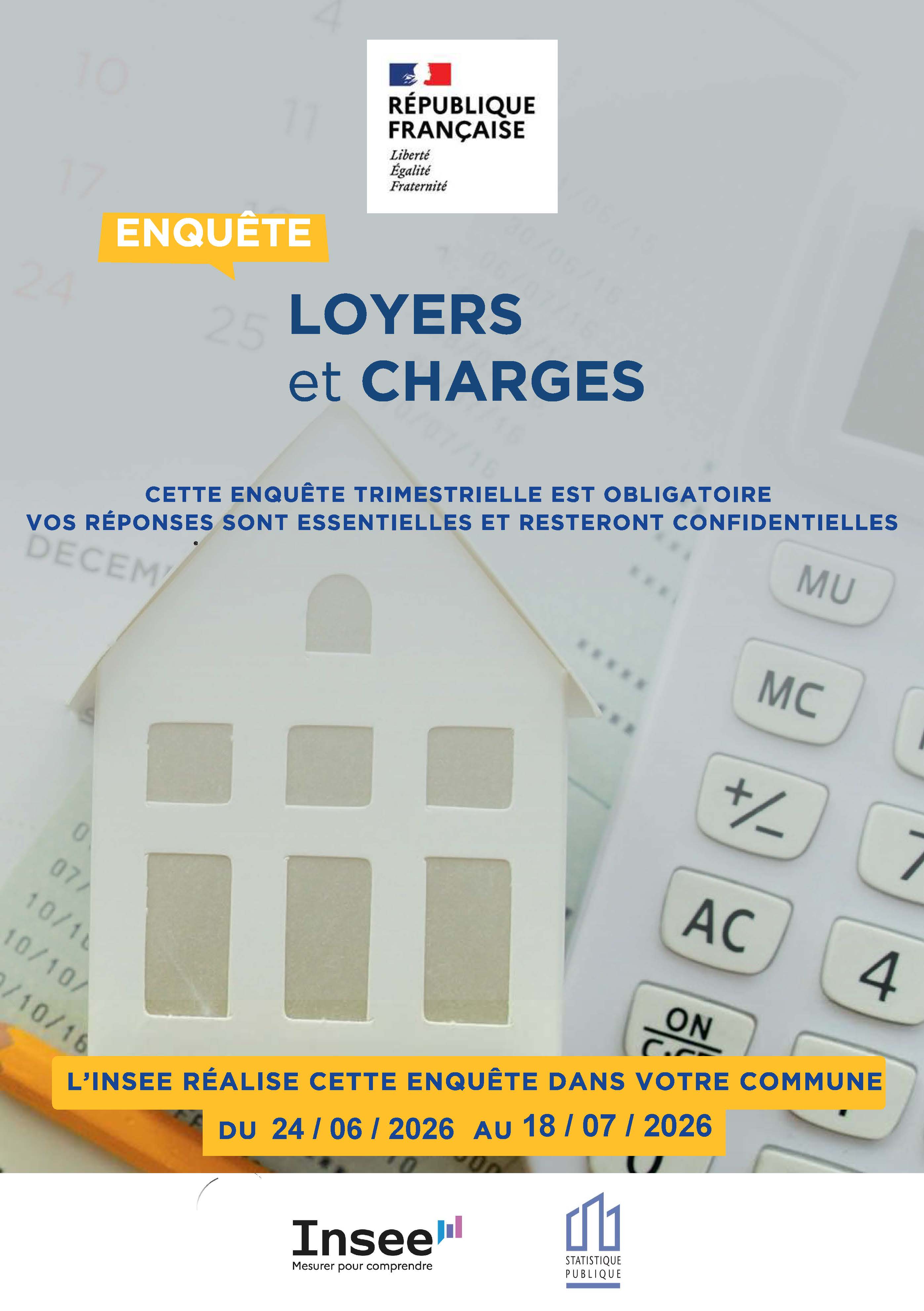 Enquete loyer INSEE