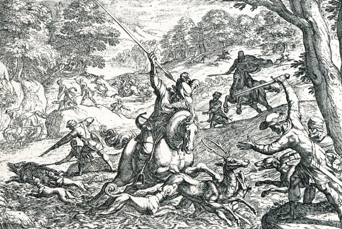 _10_ Illustration du XVIe siècle tirée de l_ouvrage La Chasse à travers les Âges.jpg