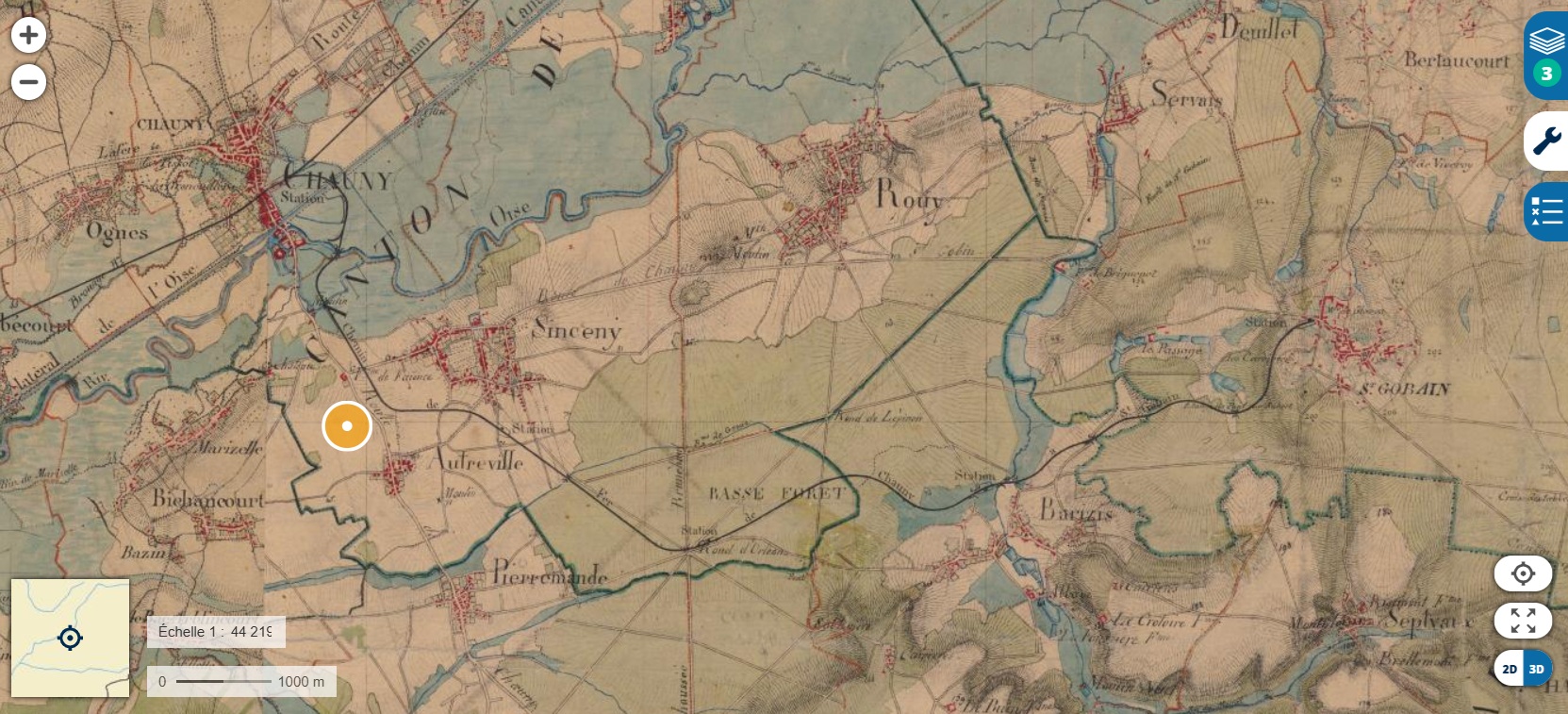 _1_ La ligne Chauny - Saint-Gobain sur la carte d_état-major _vers 1860_.jpg