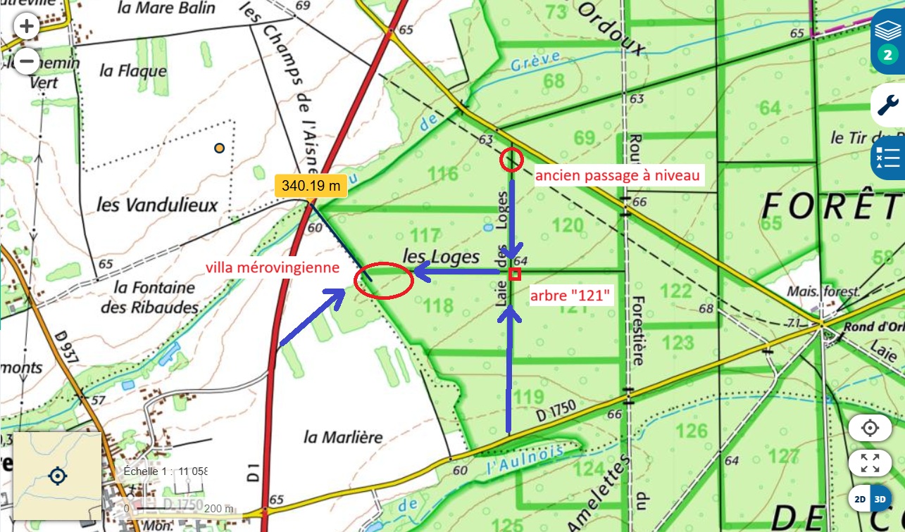 _23_ Différents accès pour venir visiter la villa mérovingienne. Il s_en faut de très peu pour qu_elle appartienne vraiment à Autreville !.jpg
